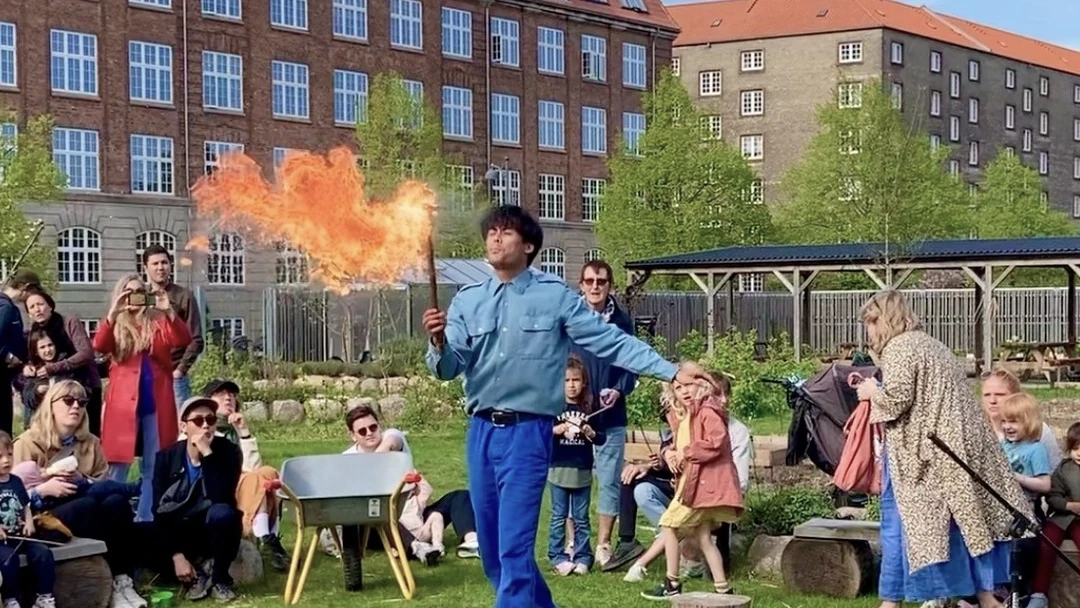 Skolehaven på Islands Brygge bliver 2 år!